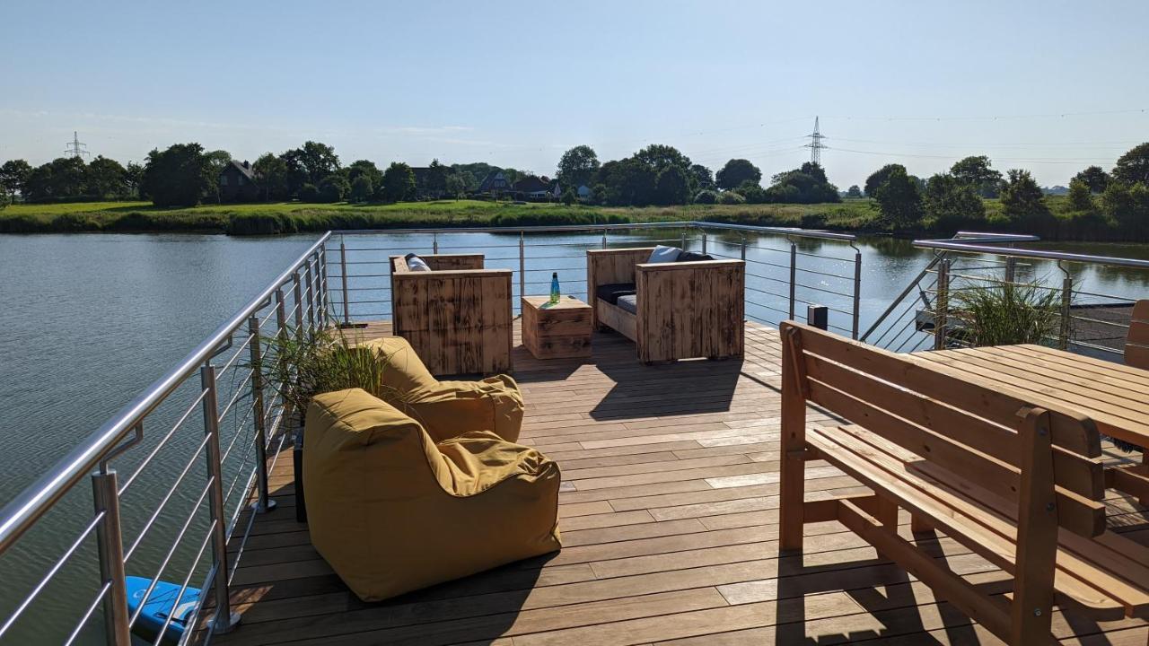 Hausboot Wangermeerblick شيلينغ المظهر الخارجي الصورة