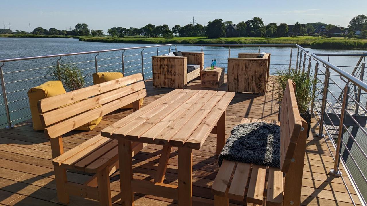 Hausboot Wangermeerblick شيلينغ المظهر الخارجي الصورة