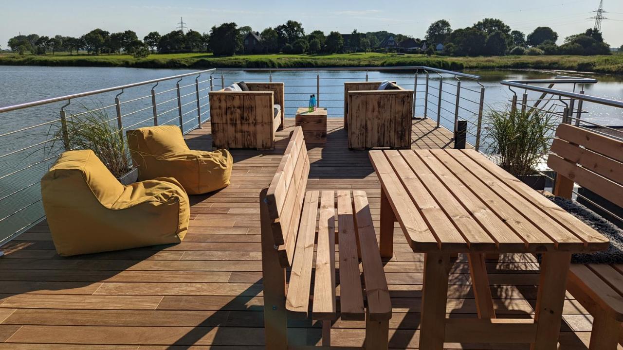 Hausboot Wangermeerblick شيلينغ المظهر الخارجي الصورة