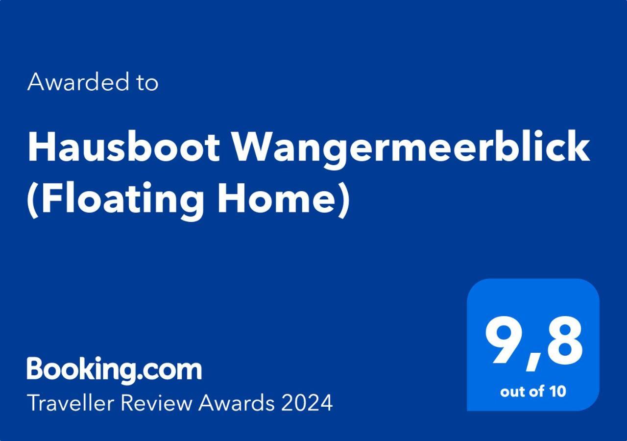 Hausboot Wangermeerblick شيلينغ المظهر الخارجي الصورة