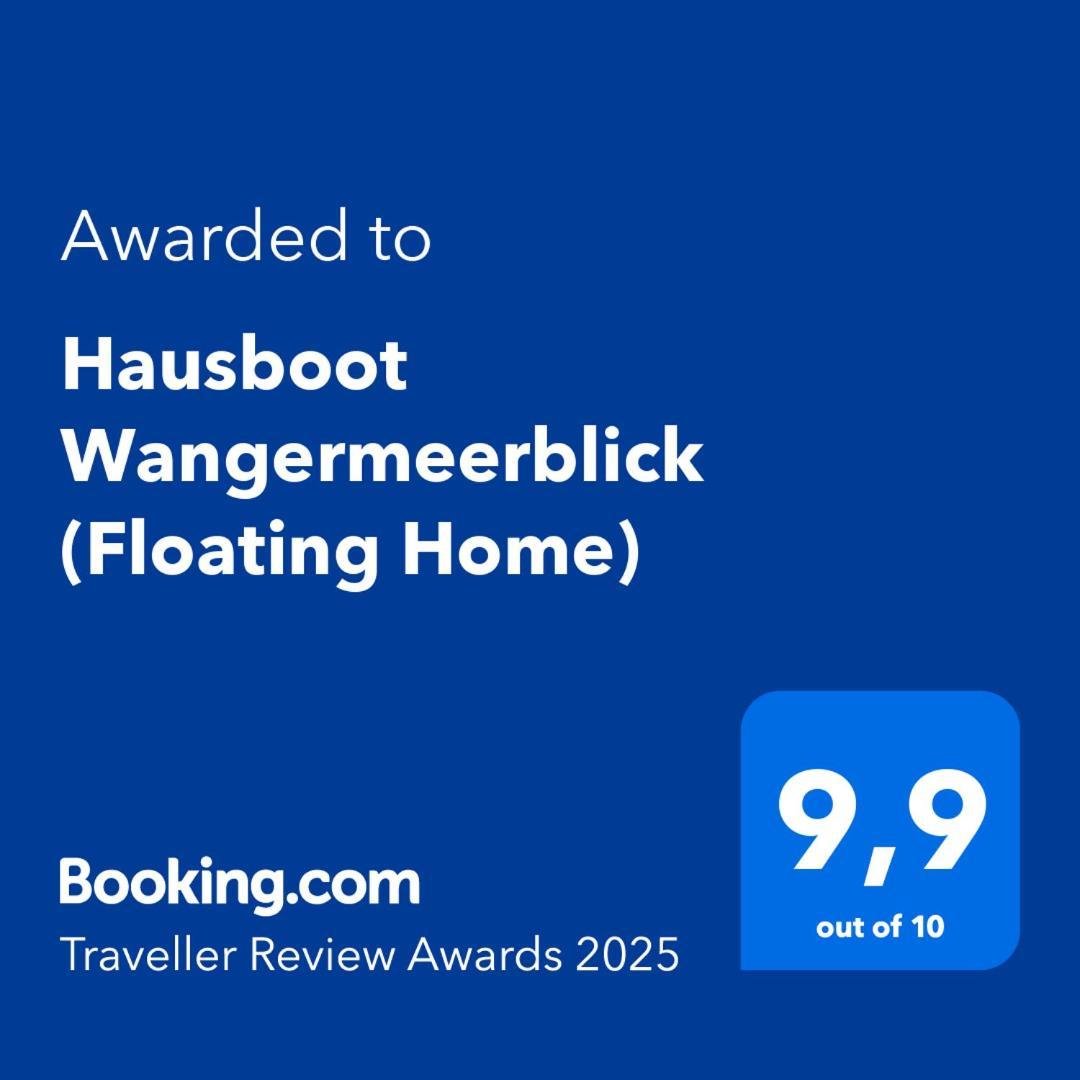 Hausboot Wangermeerblick شيلينغ المظهر الخارجي الصورة